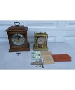 Lot Seth Thomas A403-001 &amp; Schatz 1000 Day Clock #1040 Germany Clocks w/... - $222.74