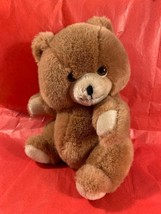 Polar-Puff Mighty Star Sitting Teddy Bear Plush Stuffed Animal - £8.41 GBP