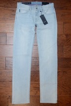 Armani Exchange A|X Men&#39;s Straight Fit Stretch Cotton Light Blue Jeans 28 - $49.49