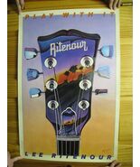 Lee Ritenour Poster Chitarra Skyline Giocare Con It Fourplay - $3,323.71 MXN