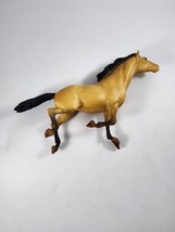 Vtg Breyer Horse Buckskin Hobo #625 Mustang Lazy Double Heart Ranch Brand - $12.86