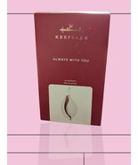 Hallmark 2020 Always With You Porcelain Shell Memorial Keepsake Xmas Orn... - $173.74 MXN