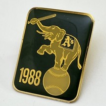 Oakland A’s Athletics 1988 Season Ticket Holder Lapel Hat Pin MLB Baseball - $7.95