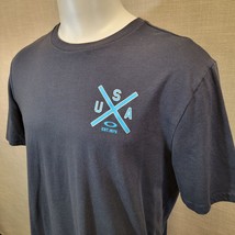Oakley T-Shirt Men’s Size Large Blue Logo Tee Short Sleeve Brand: Buckle - £10.57 GBP