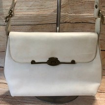 Etienne Aigner Vintage Handbag Off White Leather - $24.75