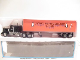 LIONEL- 12841 Lionel Lines Refrigerator TRACTOR/TRAILER 0/027 BOXED- NEW- Sh - £17.05 GBP