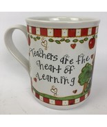 Papel Giftware 12oz Ceramic Coffee Mug&quot;  TEACHERS are the Heart of Learn... - $22.99 CAD
