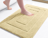 Bathroom Rugs, 24&quot; X 16&quot;, Soft and Absorbent Microfiber Bath Rugs, Non-S... - £22.25 GBP