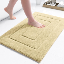 Bathroom Rugs, 24&quot; X 16&quot;, Soft and Absorbent Microfiber Bath Rugs, Non-S... - £22.31 GBP