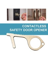 Color: Round - Silver / Gold - Safe Touch N Go Key Contact Less Tool Ass... - $41.59 CAD