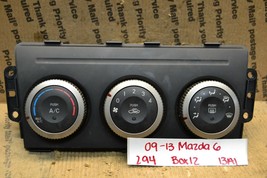 09-13 Mazda 6 AC Temperature Climate Control GS3L61190D Unit Bx12 294-13 - $5.99