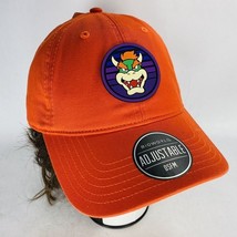New! Bowser Super Mario Brothers Dark Orange Adjustable Strap Hat BioWorld - $18.99