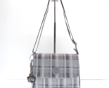 Kipling Melillo Crossbody Bag Flap Top Purse KI9302 Polyester Soft Plaid... - $64.95