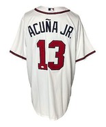 Ronald Acuna Jr. Signé Atlanta Braves Majestic Refroidir Base Jersey 18 ... - £269.04 GBP