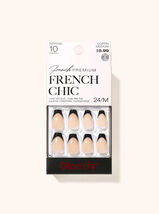 ABNY GLAMIFY FRENCH CHIC 10 DAY WEAR 24 NAILS COFFIN MEDIUM #NTFC06 - $5.59