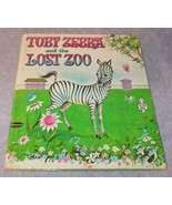 Childs Tell A Tale Book Toby Zebra and the Lost Zoo 2527 1963 - $112.47 MXN