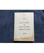 Vintage Dog Show Program Catalog 1981 -ASSOCIATION OF SOUTH FLORIDA SPCL... - €25,60 EUR