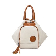 Fashion Women&#39;s Backpack Multifunction Contrast Color Backpacks Designer Simple  - £36.30 GBP