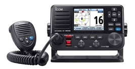 Icom M510 VHF Fixed Mount Radio with 3.5&quot; TFT LCD Display - £551.91 GBP