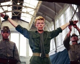 Merry Christmas Mr Lawrence David Bowie arms shackled 8x10 inch photo - $10.99