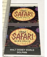 Matchbox Cover  Only Harry’s Safari Bar &amp; Grill  Walt Disney World  Dolp... - $17.13 CAD