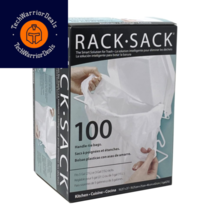 Rack Sack Bags - Kitchen Refill 100 Count 5 gallon, white  - £30.20 GBP