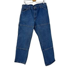 Dickies jeans 38 x 30 mens vintage 1980s relaxed skater double knee denim pants - £25.24 GBP