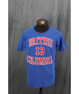 Basketball Shirt (Retro) - British Columbia Basketball Steve Nash 13 - M... - $856.77 MXN
