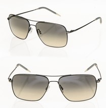 OLIVER PEOPLES CLIFTON OV1150 Metal Pewter Shale Gray Glass Sunglasses 1150 - £351.87 GBP