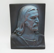 Profile Of Jesus Christ By J Mesa Johnals Enterprises Chalkware Wall Han... - $34.64