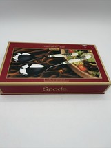 Spode Christmas Tree Salad Servers Serving Set Spoon Spork In Original Box New - £17.98 GBP
