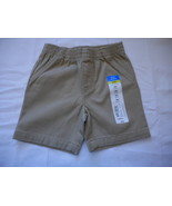 Okie Dokie Boys Khaki Twill Pull On Shorts Baby Size 6 Months  NEW - £5.67 GBP