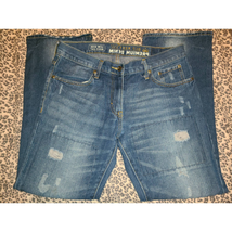 Old Navy Bootcut Jeans Mens 32x30 Blue Denim Low Rise Distressed Casual ... - £16.06 GBP