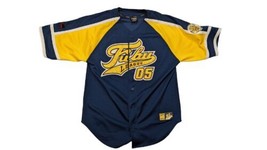 FUBU LEAGUE Baseball Jersey Men’s LG Stitched Logo Buttom Up Hip Hop Gea... - $61.75