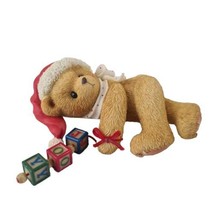Cherished Teddies 176133 Jolene &quot;Dropping You A Holiday Greeting&quot; 1996 Figurine - £7.83 GBP