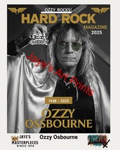 Ozzy Osbourne forever Hard Rock poster HAND SIGNED BY THE ARTIST. 1/100 - $7,742.93 MXN