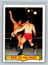 Kick To The Face! #45 1985 Topps WWF Pro Wrestling Stars WWE - £1.55 GBP