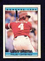 Philadelphia Phillies Lenny Dykstra 1992 Cracker Jack Mini #13 ! - £0.39 GBP