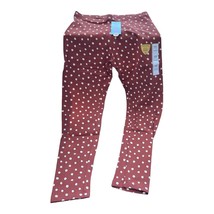 Cat &amp; Jack Orange and White Polka Dot Slim Legging Elastic Waist SizeXXL (18) - £7.45 GBP