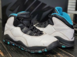 2013 Jordan Retro X White/Blue Basketball Shoes 310806-106 Kid 4.5 - £55.92 GBP