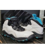 2013 Jordan Retro X White/Blue Basketball Shoes 310806-106 Kid 4.5 - $96.23 CAD