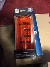 Chicago Bears Plastic Pint Glass - Set of 4 [NEW] NFL Cup Mug Bar coasters 4 - £21.01 GBP