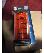 Chicago Bears Plastic Pint Glass - Set of 4 [NEW] NFL Cup Mug Bar coaste... - $36.54 CAD