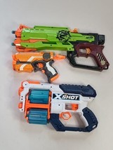 Nerf Dart And Zuru X Shot Pump Toy Gun All Work Lot Of 3 - £15.82 GBP