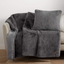Ugg&#39;S Euphoria Throw Blanket For Couch Or Bed Is Plush Faux Fur Reversible And - £108.05 GBP