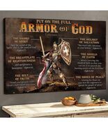 Put On God's Full Armor Canvas God Wall Art - $24.99