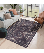 8x10 Washable Area Rug: Low-Pile, Non-Slip - $184.99