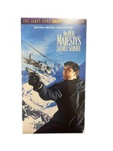 On Her Majesty&#39;s Secret Service 1969 (VHS, 1995) James Bond 007 George L... - £11.00 GBP