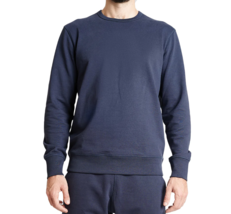 spittin chiclets NBD Premium collection  crew-neck Sweatshirt navy Size L - $53.46