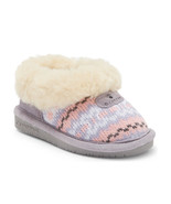 BEARPAW Kids&#39; Alice Faux Shearling Toddler Lined Slipper Wisteria Size 10 - $23.99